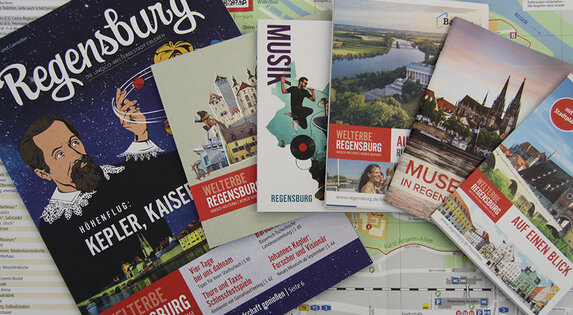 Verschiedene Prospekte