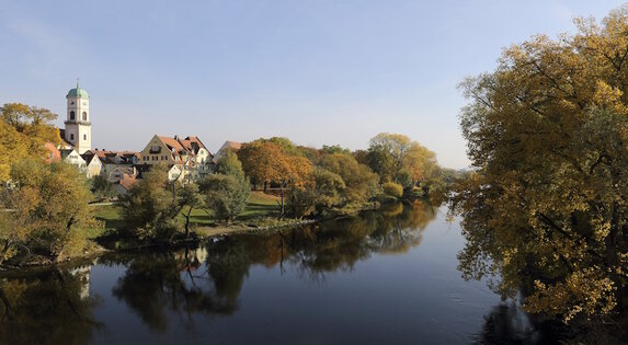 Donaublick nach Stadtamhof