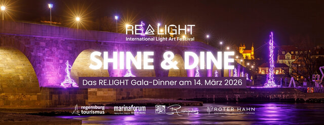 Banner für die Veranstaltung Shine & Dine