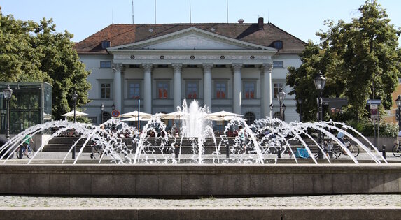 Brunnen auf dem Bismarckplatz